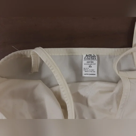 A Wish Come True - Cream Bralette. Size Adult Medium - Picture 3 of 4